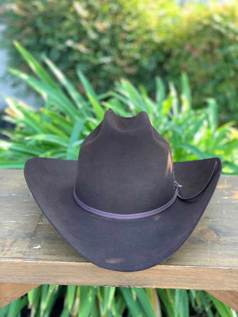 Stetson 10x Long Shot Straw Hat - Chocolate – Botas Guadalajara