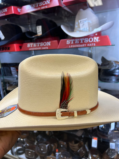 Stetson 10x Long Shot Straw Hat - Cognac – Botas Guadalajara