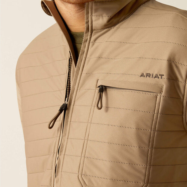 Ariat Wylie Full Zip Jacket (Khaki)