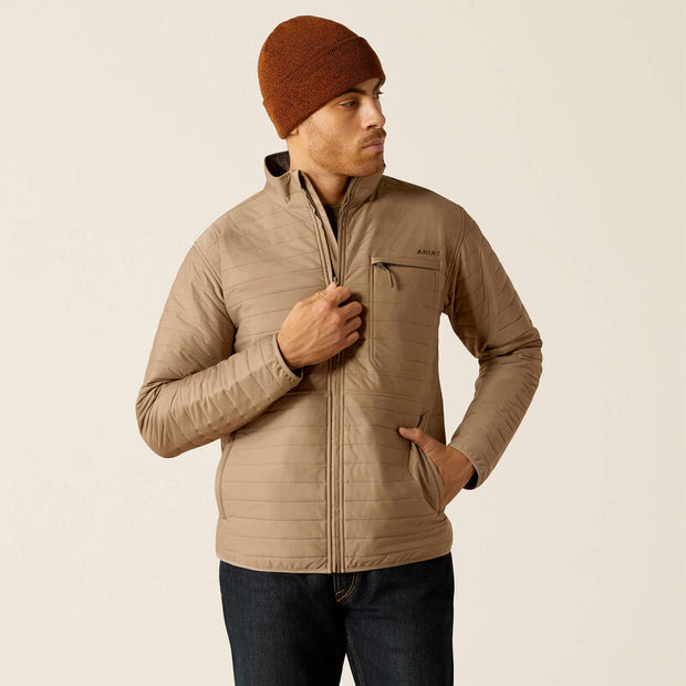 Ariat Wylie Full Zip Jacket (Khaki)