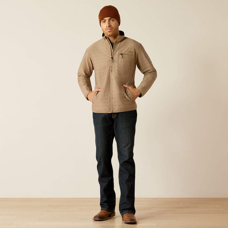 Ariat Wylie Full Zip Jacket (Khaki)