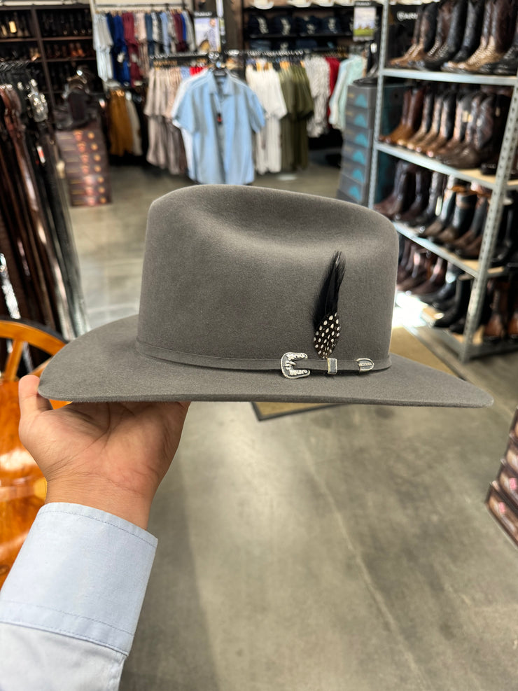 Stetson 6x Granite Grey (Copa Chica Falda/Brim 3")