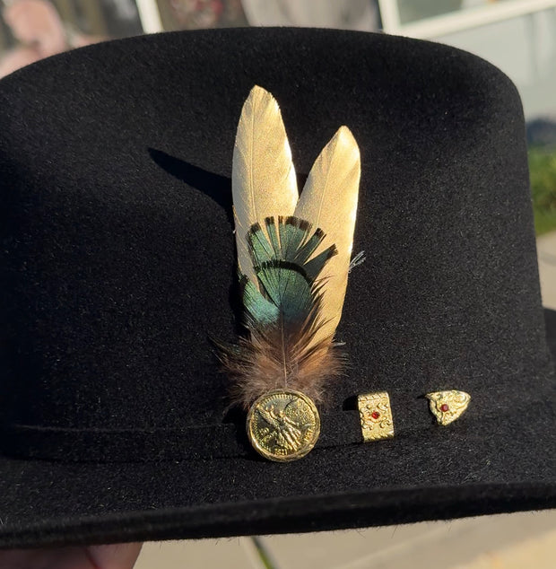 El Patron GOLD Hat Feather (GDL EDITION)