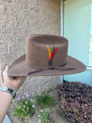 Stetson 6x Rancher Acorn Cowboy Felt Hat (Copa Alta Falda/Brim 3.5")