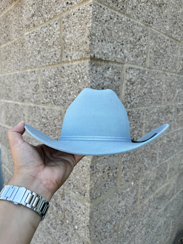 Twinstone 4x Grey/Mist Grey Felt Hat Horma Sinaloa (Copa Chica Falda/Brim 3.5")