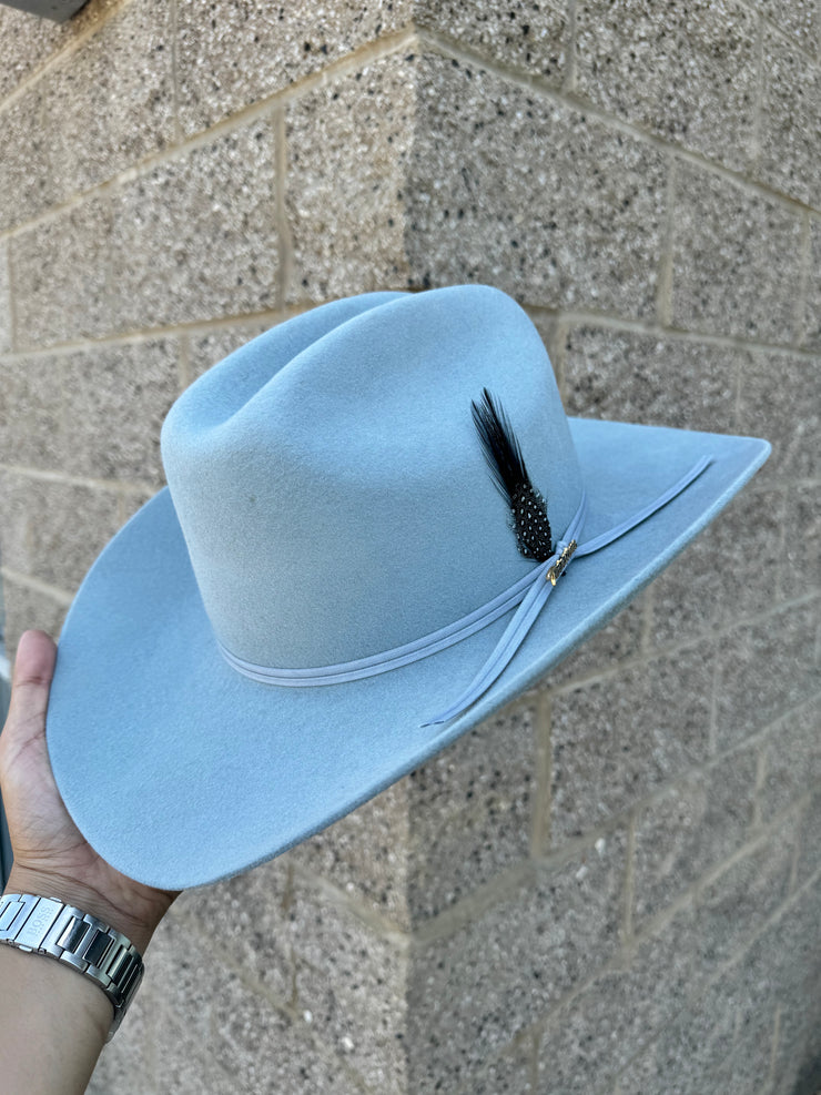 Twinstone 4x Grey/Mist Grey Felt Hat Horma Sinaloa (Copa Chica Falda/Brim 3.5")