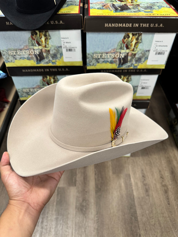 Stetson 6x Palacio Color Silverbelly (Copa Alta 5" Falda 4") (Copy)