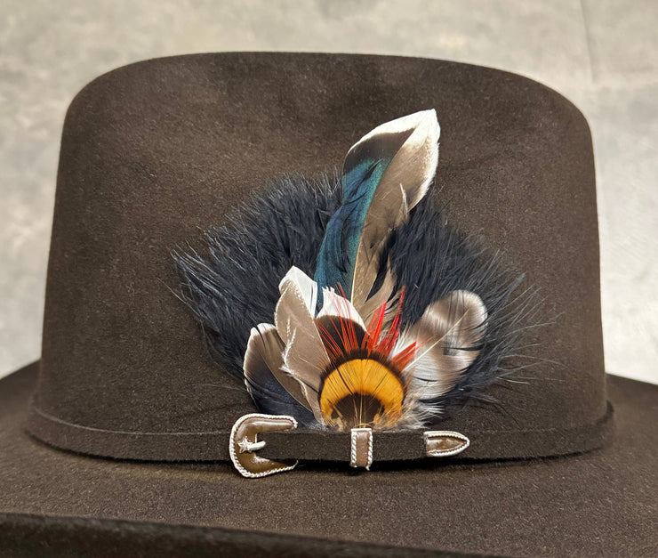 Original Stetson Feather (Pack of 2) (MULTI-COLORES)