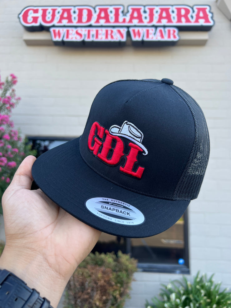 Guadalajara "Sombrero" Blk/Blk Cap