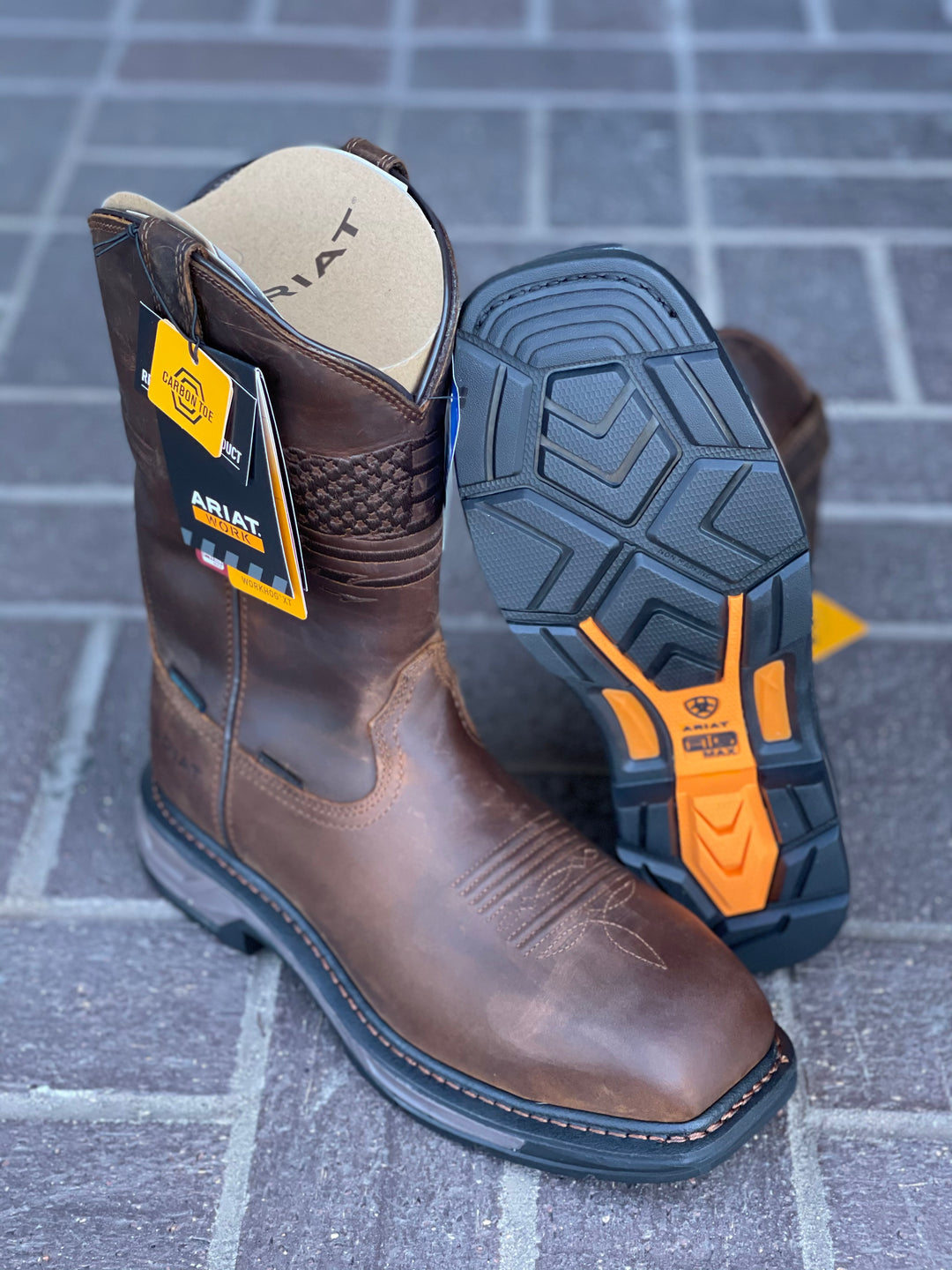 Ariat workhog patriot waterproof online